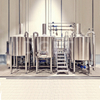 2000L professzionális ipari rozsdamentes acél sörmosógép sörkészítő berendezések