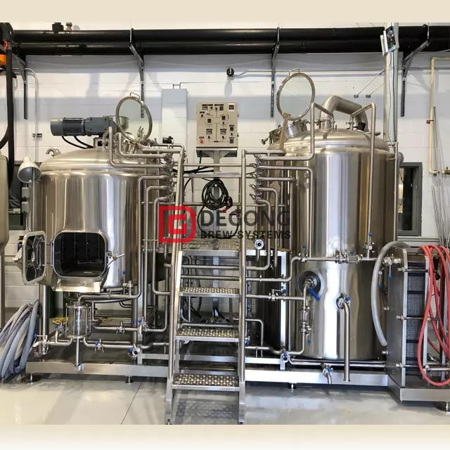 500l rozsdamentes acél kereskedelmi sörfőző berendezések a Brewpubban / étteremben
